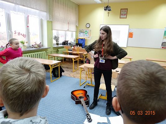 Grafika #6: Muzyczny gość w klasie II.