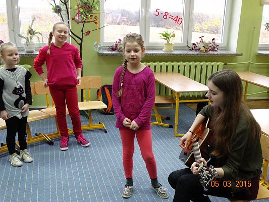 Grafika #7: Muzyczny gość w klasie II.