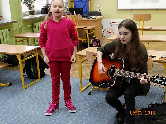 Grafika #12: Muzyczny gość w klasie II.