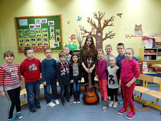 Grafika #14: Muzyczny gość w klasie II.