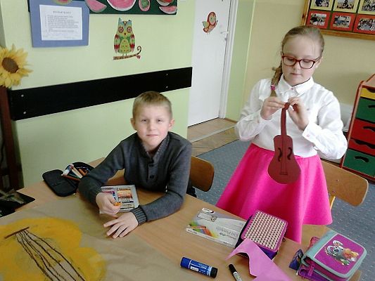 Grafika #10: Muzyczny gość w klasie II.