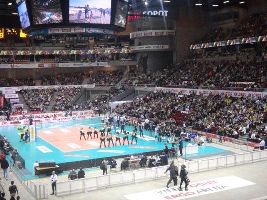 Grafika #4: Wyjazd na mecz na szczycie Plus Ligi Lotos Trefl Gdańsk - Skra Bełchatów.