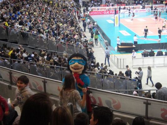 Grafika #7: Wyjazd na mecz na szczycie Plus Ligi Lotos Trefl Gdańsk - Skra Bełchatów.