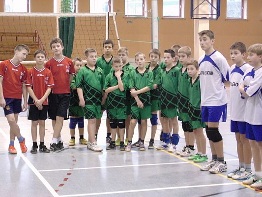 Grafika #0: Powiatowe zawody w piłce siatkowej chłopców ze szkół podstawowych