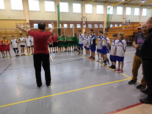 Grafika #1: Powiatowe zawody w piłce siatkowej chłopców ze szkół podstawowych