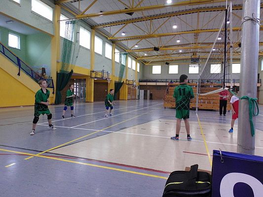 Grafika #9: Powiatowe zawody w piłce siatkowej chłopców ze szkół podstawowych