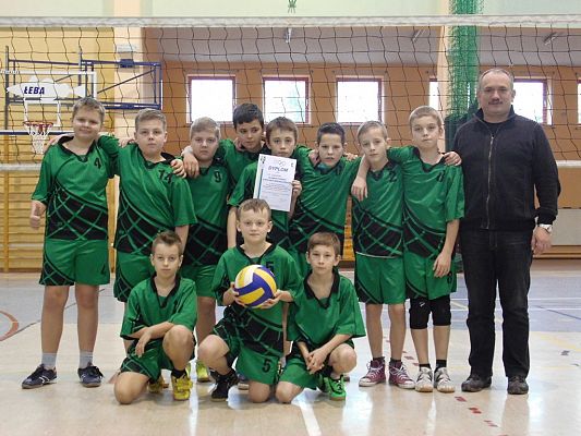 Grafika #13: Powiatowe zawody w piłce siatkowej chłopców ze szkół podstawowych