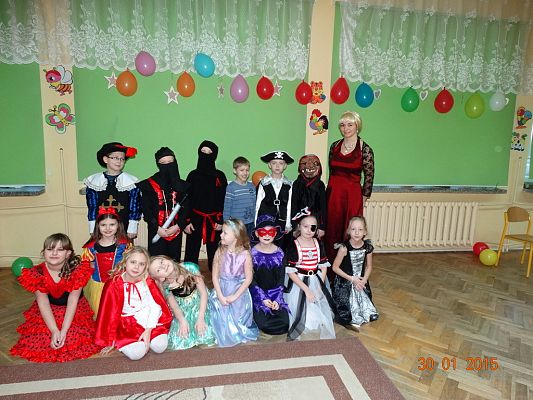 Grafika #2: Bal Maskowy kl. I-III Szkoły Podstawowej
