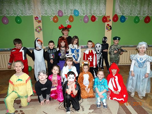 Grafika #1: Bal Maskowy kl. I-III Szkoły Podstawowej