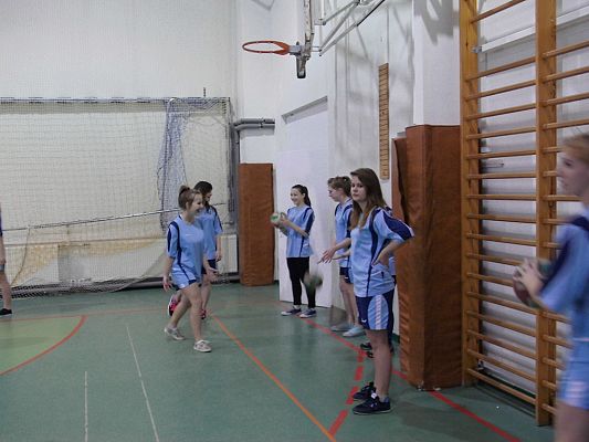 Grafika #3: Powiatowe zawody w piłce siatkowej dziewcząt.