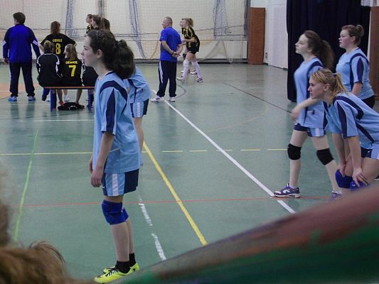 Grafika #6: Powiatowe zawody w piłce siatkowej dziewcząt.