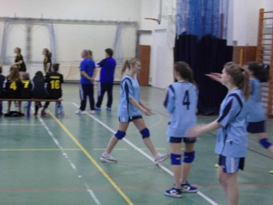 Grafika #7: Powiatowe zawody w piłce siatkowej dziewcząt.