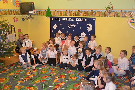 Grafika #9: Spotkanie wigilijne w Przedszkolu