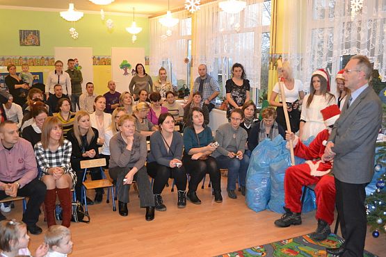 Grafika #14: Spotkanie wigilijne w Przedszkolu