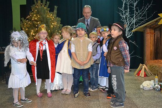 Grafika #6: Spotkanie wigilijne w Przedszkolu