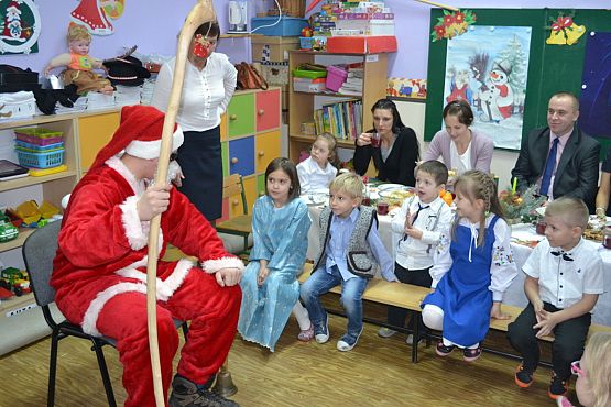 Grafika #7: Spotkanie wigilijne w Przedszkolu