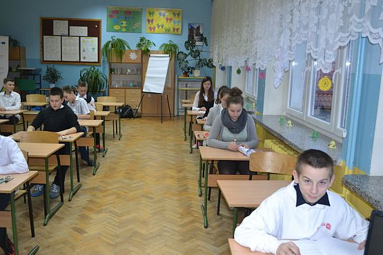 Grafika #2: Próbny sprawdzian w klasie szóstej