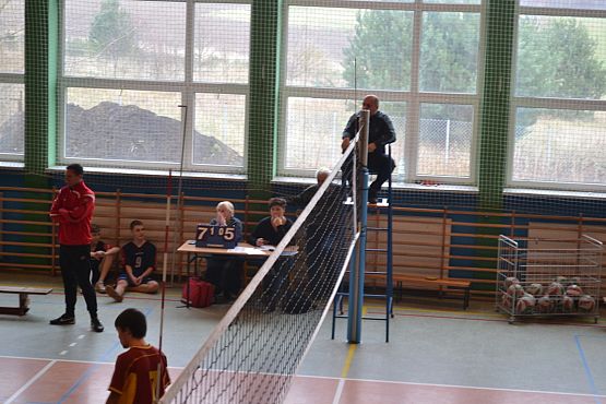 Grafika #4: Gminne zawody w Piłce Siatkowej Chłopców.