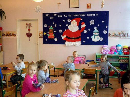 Grafika #2: Mikołaj w Przedszkolu