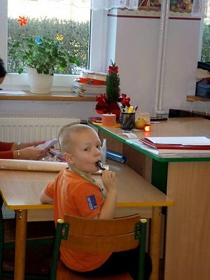 Grafika #4: Mikołaj w Przedszkolu