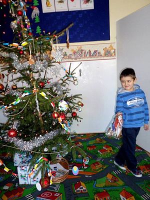 Grafika #6: Mikołaj w Przedszkolu