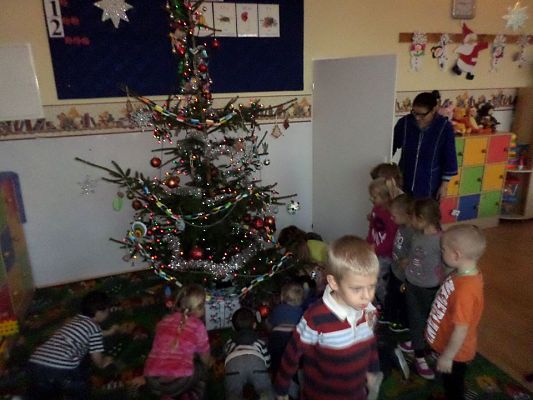 Grafika #10: Mikołaj w Przedszkolu