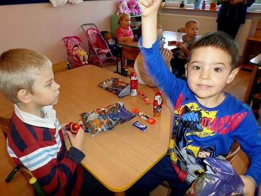 Grafika #11: Mikołaj w Przedszkolu