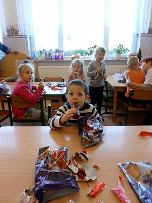 Grafika #12: Mikołaj w Przedszkolu