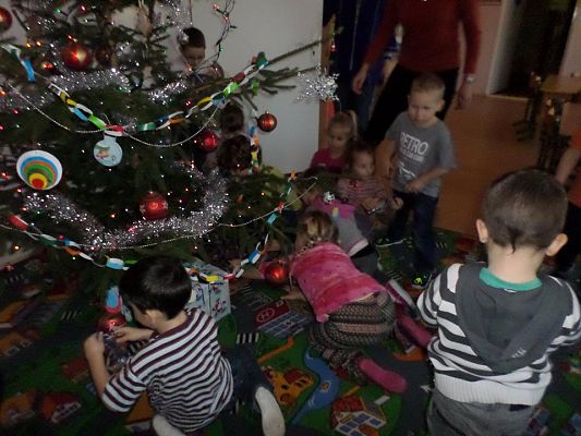 Grafika #13: Mikołaj w Przedszkolu