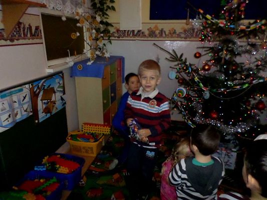 Grafika #15: Mikołaj w Przedszkolu