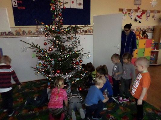 Grafika #16: Mikołaj w Przedszkolu