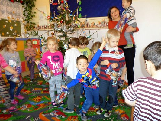 Grafika #18: Mikołaj w Przedszkolu