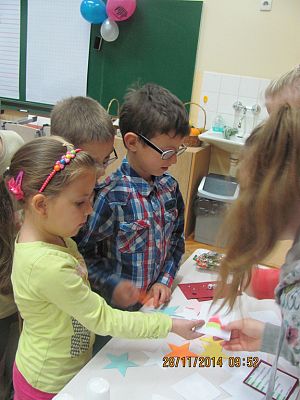 Grafika #3: Zabawa andrzejkowa klas pierwszych.