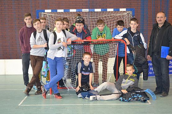 Grafika #0: Wojewódzki półfinał w unihokeju chłopców