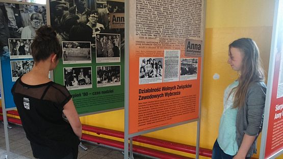 Grafika #4: Wystawa poświęcona Annie Walentynowicz