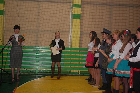 Grafika #9: Młodzież naszej szkoły gościnnie wystąpiła w Zespole Szkół w Garczegorzu i Gminnym Ośrodku Kultury w Nowej Wsi Lęborskiej z programem patriotycznym