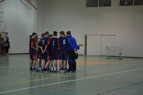 Grafika #5: Drużyna Gimnazjum w Łebieniu mistrzem powiatu w unihokeja