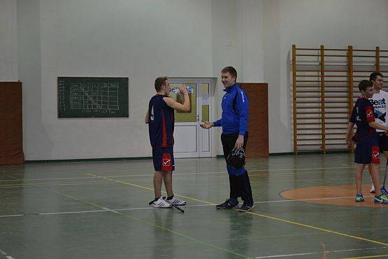 Grafika #9: Drużyna Gimnazjum w Łebieniu mistrzem powiatu w unihokeja