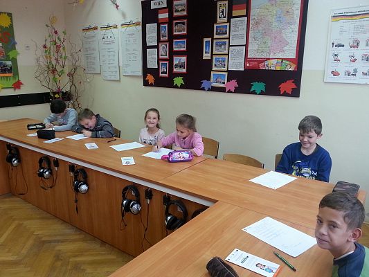 Grafika #19: Pierwsze zajęcia w ramach projektu " Nauka z przyjemnością"