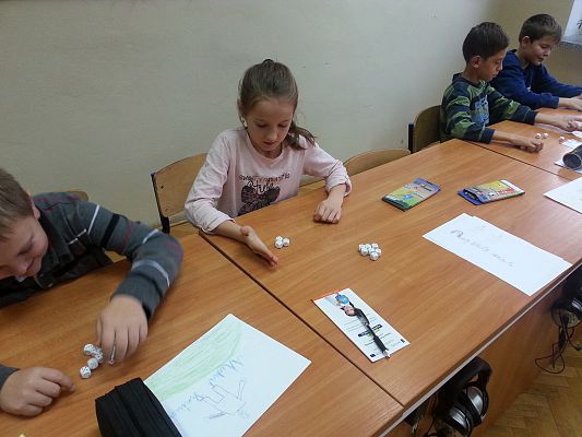 Grafika #21: Pierwsze zajęcia w ramach projektu " Nauka z przyjemnością"