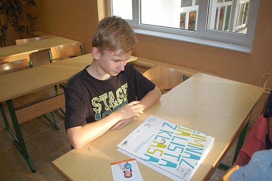 Grafika #4: Pierwsze zajęcia w ramach projektu " Nauka z przyjemnością"