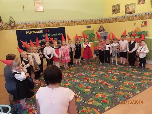 Grafika #7: Pasowanie na przedszkolaka