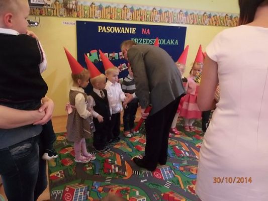 Grafika #11: Pasowanie na przedszkolaka