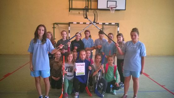 Grafika #0: Gminne Zawody w Unihokeja Dziewcząt