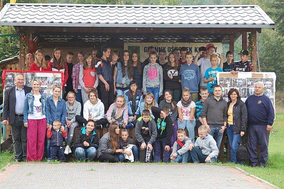 Grafika #1: Integracja klas pierwszych Gimnazjum w Łebieniu