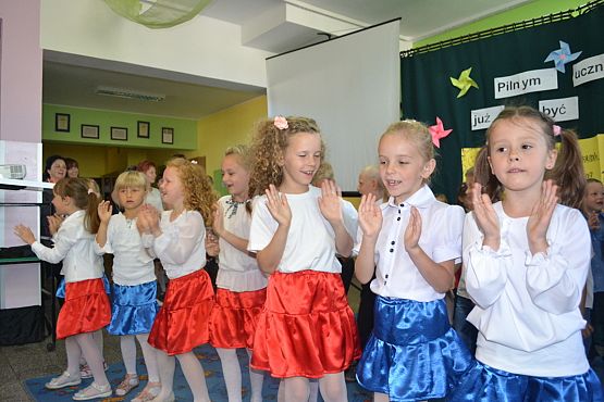 Grafika #5: Zakończenie roku w Przedszkolu w Łebieniu