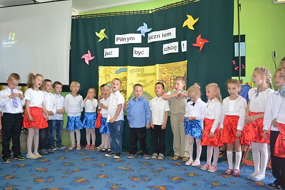 Grafika #7: Zakończenie roku w Przedszkolu w Łebieniu