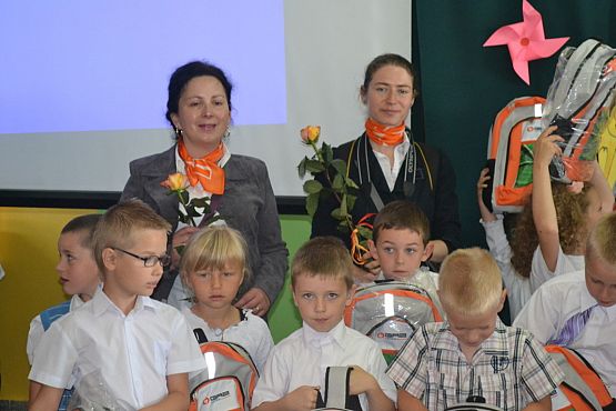 Grafika #10: Zakończenie roku w Przedszkolu w Łebieniu