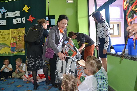 Grafika #1: Wyprawki dla przyszłych pierwszoklasistów od firmy Gaz System