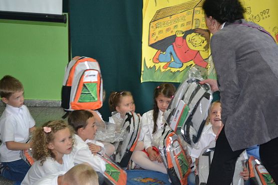 Grafika #5: Wyprawki dla przyszłych pierwszoklasistów od firmy Gaz System